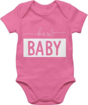 Shirtracer Shirtbody Boss Baby . Partnerlook Partner-Look Familie Baby