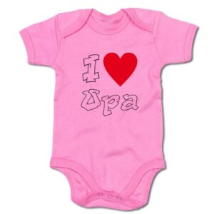 G-graphics Kurzarmbody Baby Body - I love Opa mit Spruch / Sprüche • Babykleidung • Geschenk zur Geburt / Taufe / Babyshower / Babyparty • Strampler