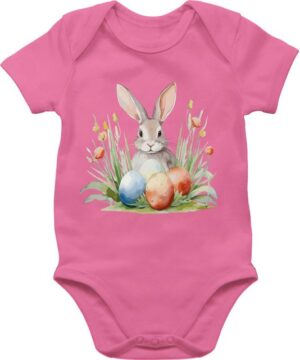 Shirtracer Shirtbody Hase mit Ostereiern Ostergeschenke