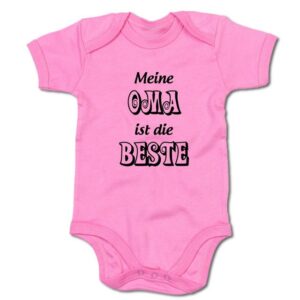 G-graphics Kurzarmbody Baby Body - Meine Oma ist die Beste mit Spruch / Sprüche • Babykleidung • Geschenk zur Geburt / Taufe / Babyshower / Babyparty • Strampler