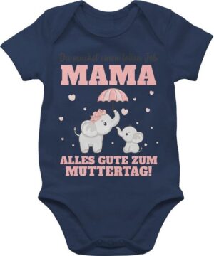 Shirtracer Shirtbody Du machst einen tollen Job Mama (1-tlg) Muttertagsgeschenk