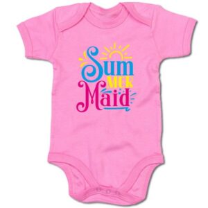 G-graphics Kurzarmbody Baby Body - SumMerMaid mit Spruch / Sprüche • Babykleidung • Geschenk zur Geburt / Taufe / Babyshower / Babyparty • Strampler