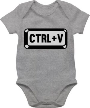 Shirtracer Shirtbody Papa/Mama - Baby copy - CTRL+V Partner-Look Familie Baby