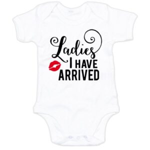 G-graphics Kurzarmbody Baby Body - Ladies I have arrived mit Spruch / Sprüche • Babykleidung • Geschenk zur Geburt / Taufe / Babyshower / Babyparty • Strampler