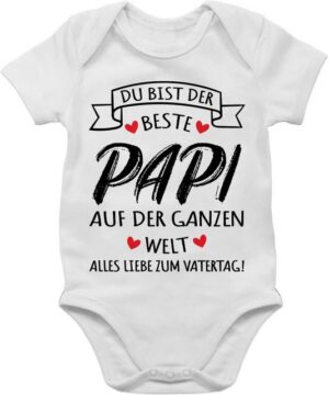 Shirtracer Shirtbody Beste Papa der Welt Geschenke