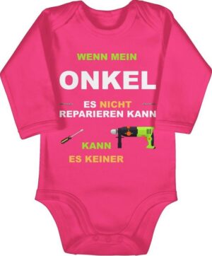 Shirtracer Shirtbody Wenn mein Onkel es nicht reparieren kann kann es keiner Strampler Baby Mädchen & Junge