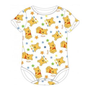 Disney Baby Kurzarmwickelbody Kurzarm-Body für Kleinkinder - Winnie Pooh - Niedlich & Bequem