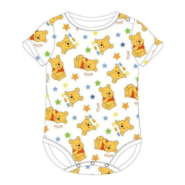 Disney Baby Kurzarmwickelbody Kurzarm-Body für Kleinkinder - Winnie Pooh - Niedlich & Bequem