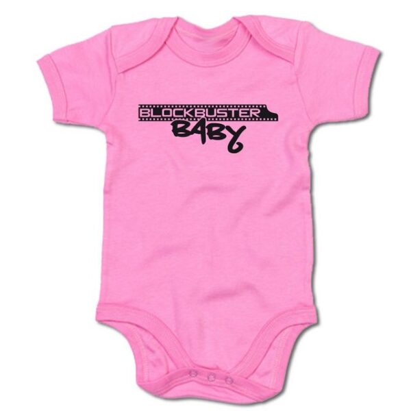 G-graphics Kurzarmbody Baby Body - Blockbuster Baby mit Spruch / Sprüche • Babykleidung • Geschenk zur Geburt / Taufe / Babyshower / Babyparty • Strampler