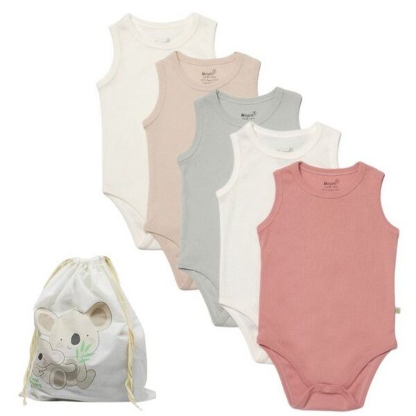 biorganic T-Shirt-Body (5er Pack) für Jungen und Mädchen