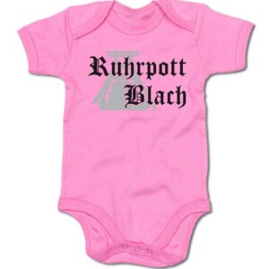 G-graphics Kurzarmbody Baby Body - Ruhrpott Blach mit Spruch/Sprüche • Geschenk zur Geburt/Babyparty