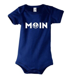 Youth Designz Kurzarmbody Baby Body Kurzarm Strampler Moin in tollem Design