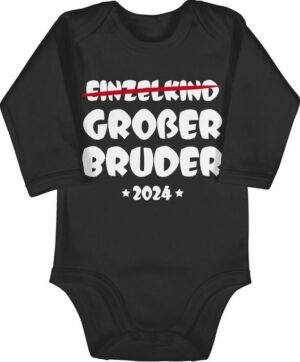 Shirtracer Shirtbody Einzelkind Großer Bruder 2024 Großer Bruder