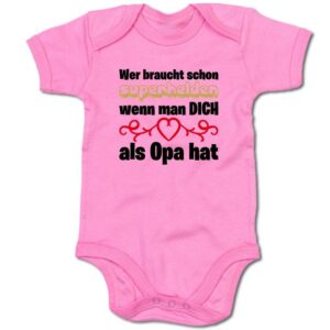 G-graphics Kurzarmbody Baby Body - Wer braucht schon Superhelden