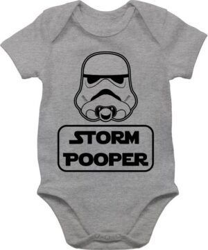 Shirtracer Shirtbody Storm Pooper Sprüche Baby