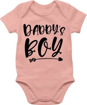 Shirtracer Shirtbody Daddys Boy Geschenk Vatertag Baby