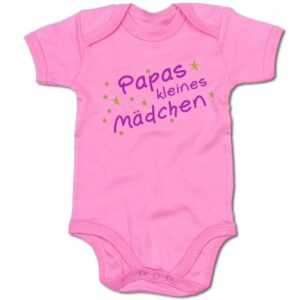 G-graphics Kurzarmbody Baby Body - Papas kleines Mädchen mit Spruch / Sprüche • Babykleidung • Geschenk zum Vatertag / zur Geburt / Taufe / Babyshower / Babyparty • Strampler