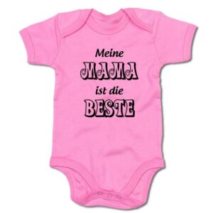 G-graphics Kurzarmbody Baby Body - Meine Mama ist die Beste mit Spruch / Sprüche • Babykleidung • Geschenk zum Muttertag / zur Geburt / Taufe / Babyshower / Babyparty • Strampler