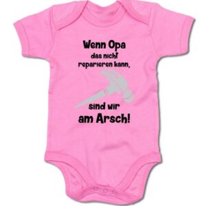 G-graphics Kurzarmbody Baby Body - Wenn Opa das nicht reparieren kann