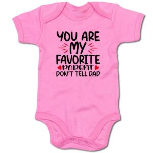 G-graphics Kurzarmbody Baby Body - You are my favorite parent