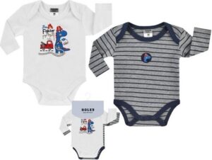 JACKY Langarmbody Baby-Body Junge (Set