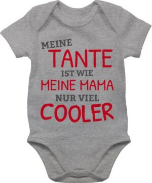 Shirtracer Shirtbody Meine Tante ist wie meine Mama nur cooler Tante