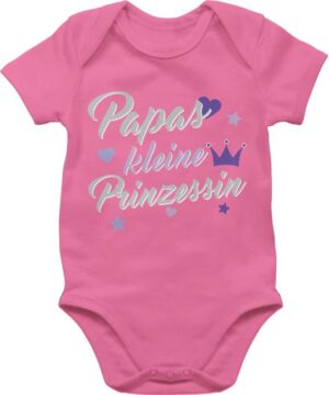 Shirtracer Shirtbody Papas kleine Prinzessin Geschenk Vatertag Baby