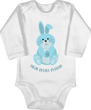 Shirtracer Shirtbody Mein erstes Ostern blau Ostergeschenke