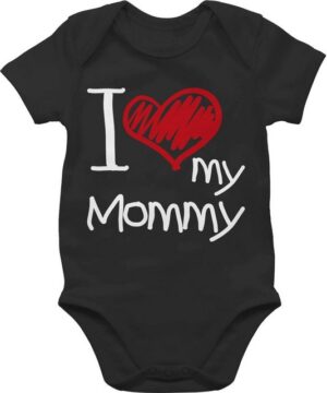 Shirtracer Shirtbody I love my Mommy weiß (1-tlg) Muttertagsgeschenk