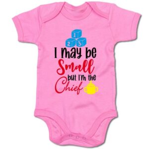 G-graphics Kurzarmbody Baby Body - I may be small