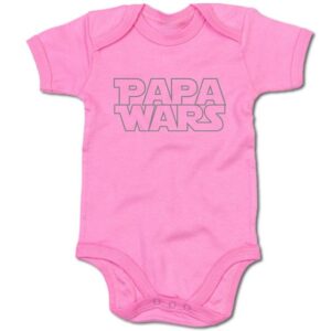 G-graphics Kurzarmbody Baby Body - Papa Wars mit Spruch/Sprüche • Geschenk zur Geburt/Babyparty