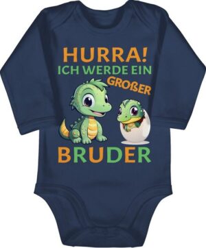 Shirtracer Shirtbody Hurra endlich großer Bruder - Ich werde großer Bruder - Ich bin großer Großer Bruder