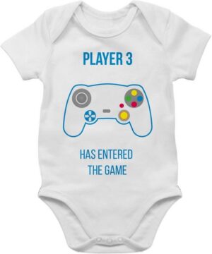 Shirtracer Shirtbody Player 3 has entered the game Controller weiß Aktuelle Trends Baby