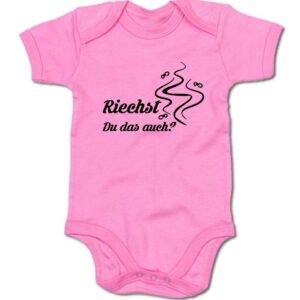 G-graphics Kurzarmbody Baby Body - Riechst Du das auch? mit Spruch / Sprüche • Babykleidung • Geschenk zur Geburt / Taufe / Babyshower / Babyparty • Strampler