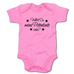 G-graphics Kurzarmbody Baby Body - Willst Du meine Patentante sein? mit Spruch / Sprüche • Babykleidung • Geschenk zur Geburt / Babyshower / Babyparty • Strampler