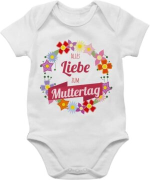 Shirtracer Shirtbody Alles Liebe zum Muttertag (1-tlg) Muttertagsgeschenk