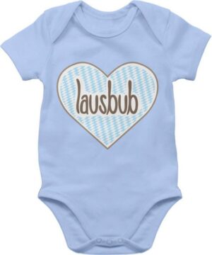 Shirtracer Shirtbody Lausbub Mode für Oktoberfest Baby Outfit