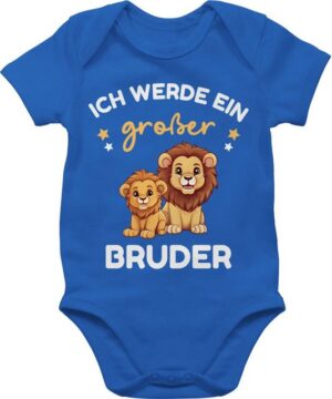 Shirtracer Shirtbody Ich werde großer Bruder Geschenk Löwen Großer Bruder