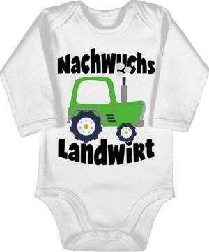 Shirtracer Shirtbody Nachwuchs Landwirt Sprüche Baby