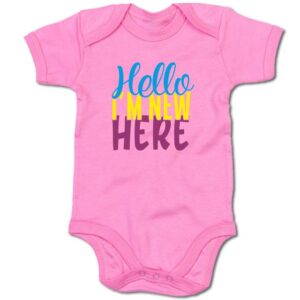 G-graphics Kurzarmbody Baby Body - Hello