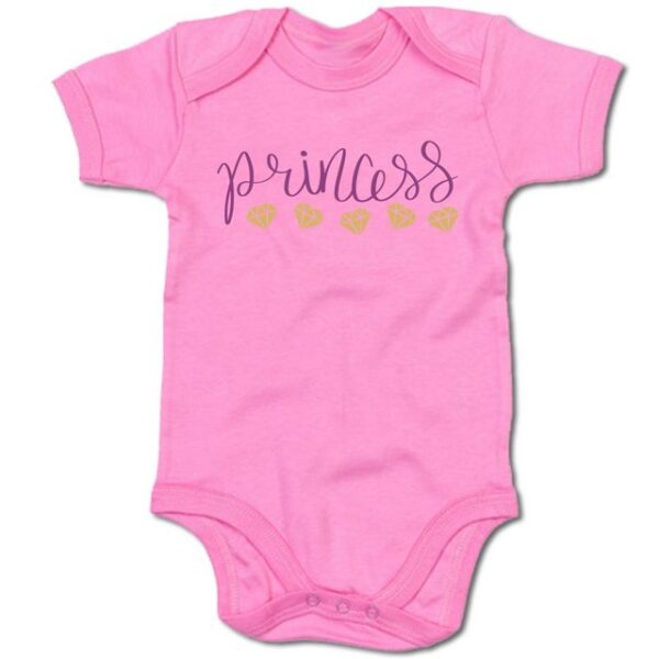 G-graphics Kurzarmbody Baby Body - Princess mit Spruch / Sprüche • Babykleidung • Geschenk zur Geburt / Taufe / Babyshower / Babyparty • Strampler