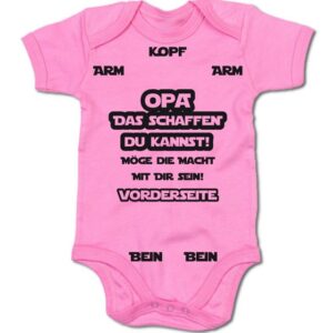 G-graphics Kurzarmbody Baby Body - Opa