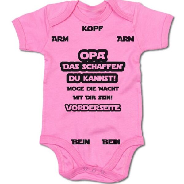 G-graphics Kurzarmbody Baby Body - Opa