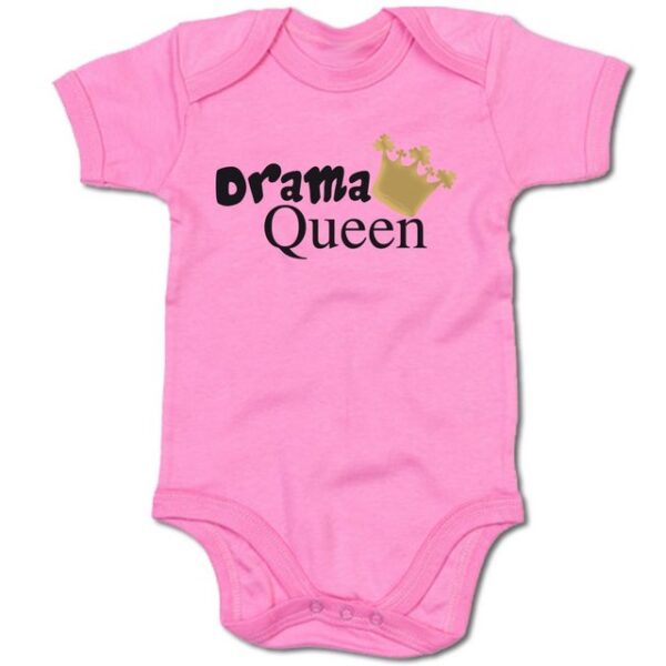 G-graphics Kurzarmbody Baby Body - Drama Queen mit Spruch / Sprüche • Babykleidung • Geschenk zur Geburt / Taufe / Babyshower / Babyparty • Strampler