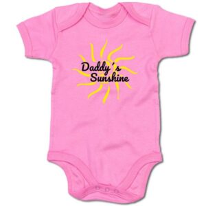 G-graphics Kurzarmbody Baby Body - Daddy´s Sunshine mit Spruch / Sprüche • Babykleidung • Geschenk zum Vatertag / zur Geburt / Taufe / Babyshower / Babyparty • Strampler