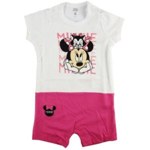 Disney Minnie Mouse Kurzarmwickelbody Minnie Maus Baby Kurzarm Body Strampler Gr. 62 bis 92