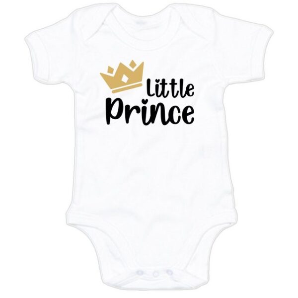 G-graphics Kurzarmbody Little Prince Baby Body mit Spruch / Sprüche / Print / Motiv