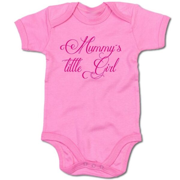 G-graphics Kurzarmbody Baby Body - Mummy´s little Girl mit Spruch / Sprüche • Babykleidung • Geschenk zum Muttertag / zur Geburt / Taufe / Babyshower / Babyparty • Strampler