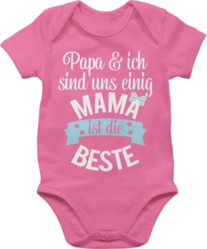 Shirtracer Shirtbody Mama ist die Beste I Mama