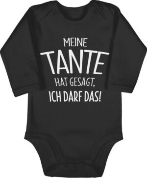 Shirtracer Shirtbody Meine Tante hat gesagt ich darf das Tante